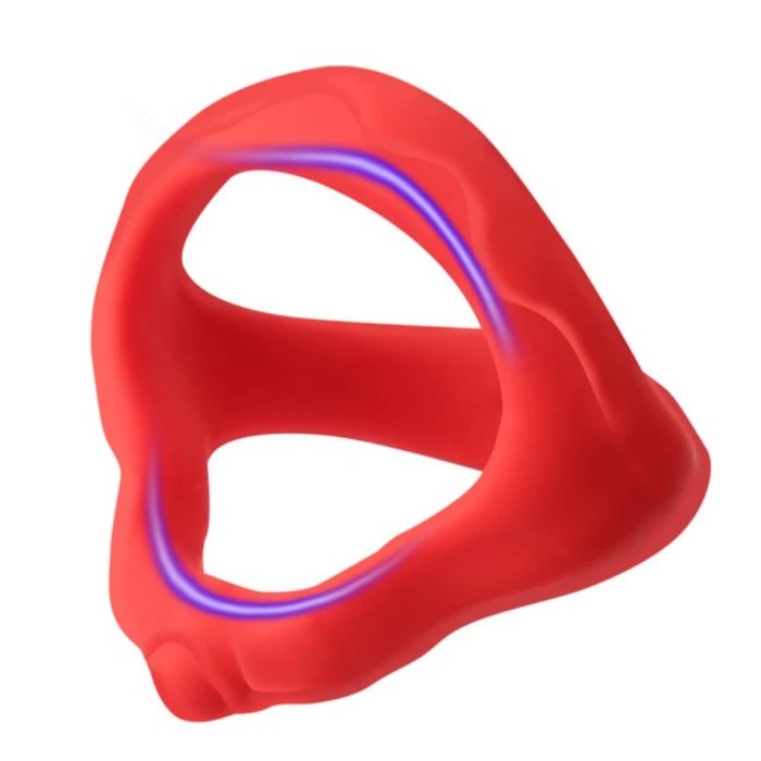 Stretchable Silicone Male Cock Ring for Delayed Ejaculation Sex Toy