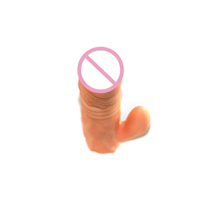 Male Penis Sleeve Clitoris Stimulation Condoms Penis Enlargement Massage Cover
