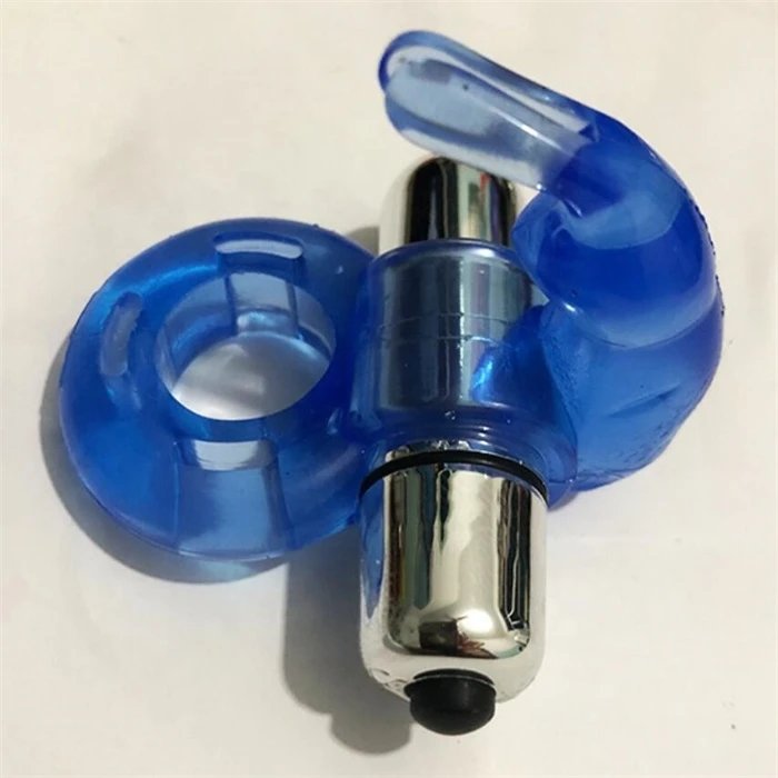Vibrating Cock Ring for Men Sex Toys for Delay Ejaculation Made of Silicone and TPE Penis Rings Product