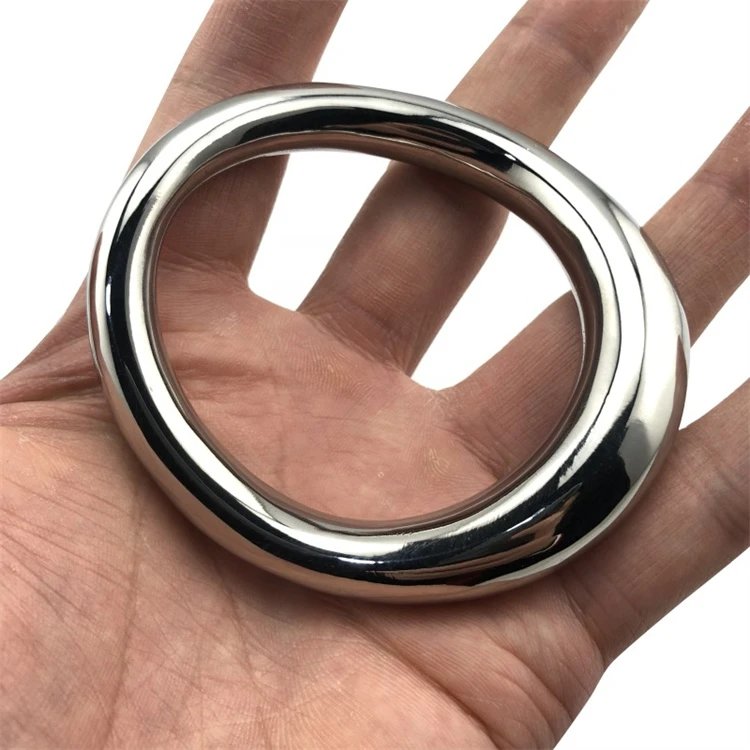 Stainless Steel Irregular Design C Ring Curved Ergonomic Metal Cock Ring 3 Sizes of Penis Ring