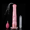 Newest Color Fantasy Big Horse Squirting Dildo Custom Suction Cup Silicone Realistic Long Horse Penis with Suction Cup