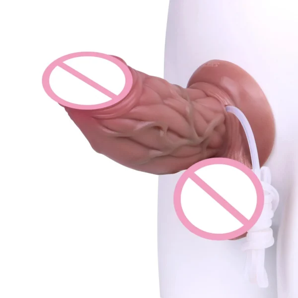 Squirting Dildos with Scar Men's Honor Dildos Anal Plug