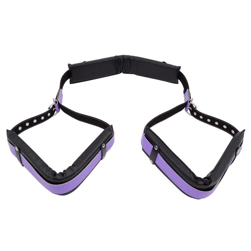 Bondage Leg Splitter Leg Cuffs Bound on Bed Assisted Sex Adult Sex Toy Woven Tape Other Sex Toys