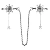 Women Adjustable Nipple Clamps Clit Clips Bondage Sex Toy Piercing Nipple Clamps Christmas