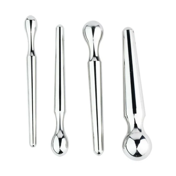 Thick Stainless Steel Penis Urethral Plug 4 SIZE XL Ejaculation Delay Sex Toys for Men Prostate Massage Male Masturbator