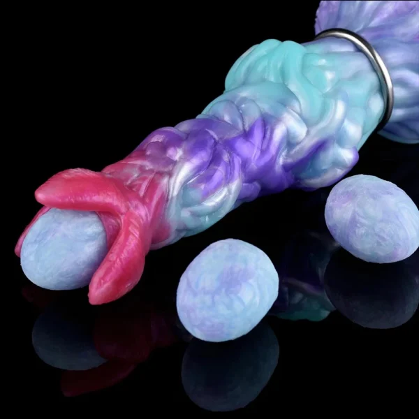 Ovipositor With Eggs- Kegel - Squishy Eggs - Vaginal Eggs Alien Ovipositor Dildo Fantasy Creature BDSM Dildo