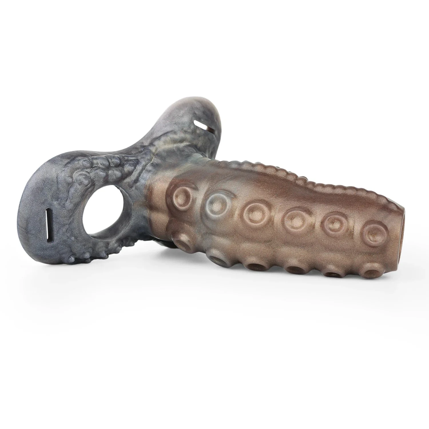Fantasy Penis Sleeve with Octopus Suction Cup Design Effectively enlarges with silicone opening design Sex toy for men aged 18+