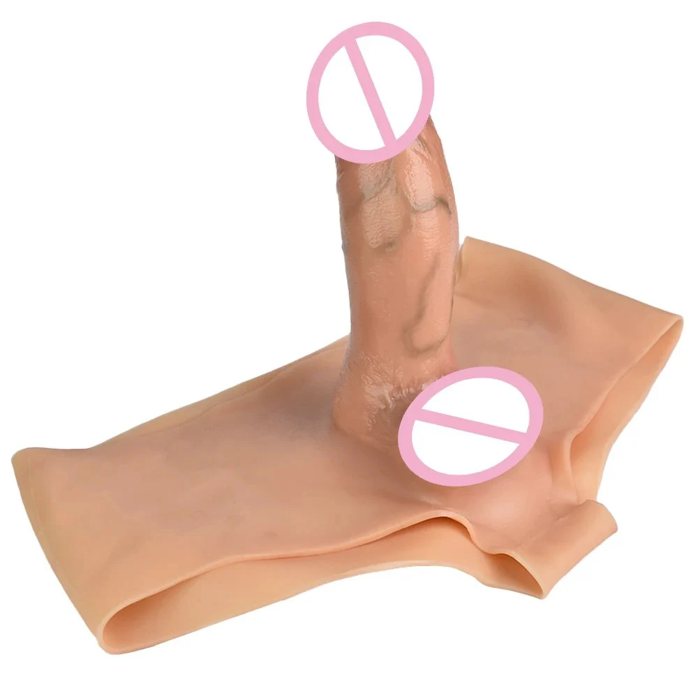 Realistic Penis Form Strap-on Liquid Silicone Penis Pants Ultra Realistic Penis Pants Sex Toys for Women Toys