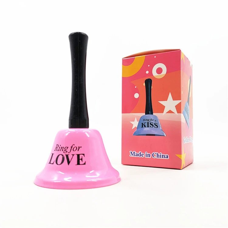 Christmas Gift Metal Table Bell Party Toy Novelty Funny Romantic Toy for Lovers Ring for Sex Bell