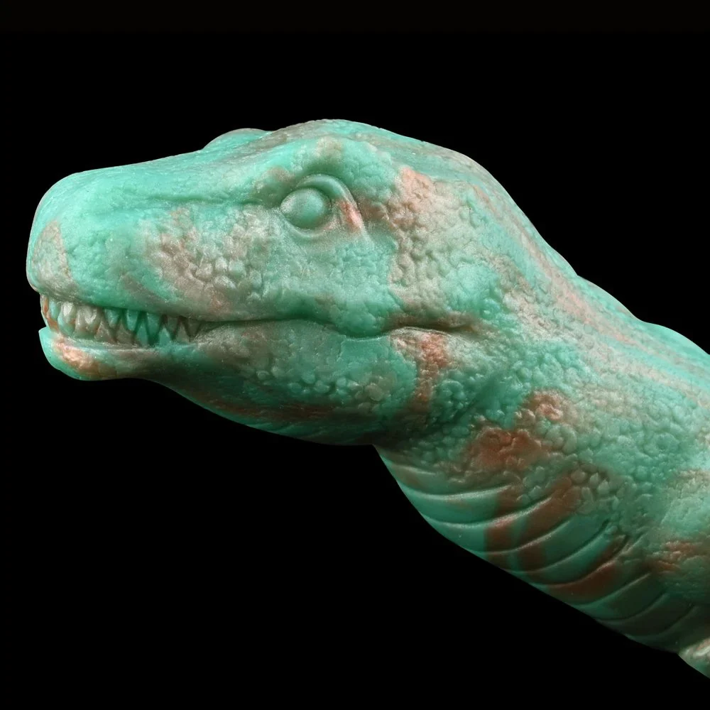 New Liquid Silicone Velociraptor Dildo Anal Plug Adult Back Court Toys Sex Supplies with Suction Cup
