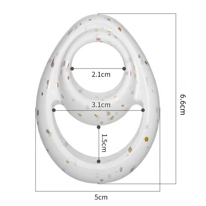 Silicone Smiley Cock Ring for Adult Men TPE Material Locking Dick Ring Sex Toys