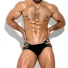 Custom Logo Sexy Mens Thong Penis Pouch Plus Size Jockstrap Plain Men Brief Boxers Low Rise G-string for Man