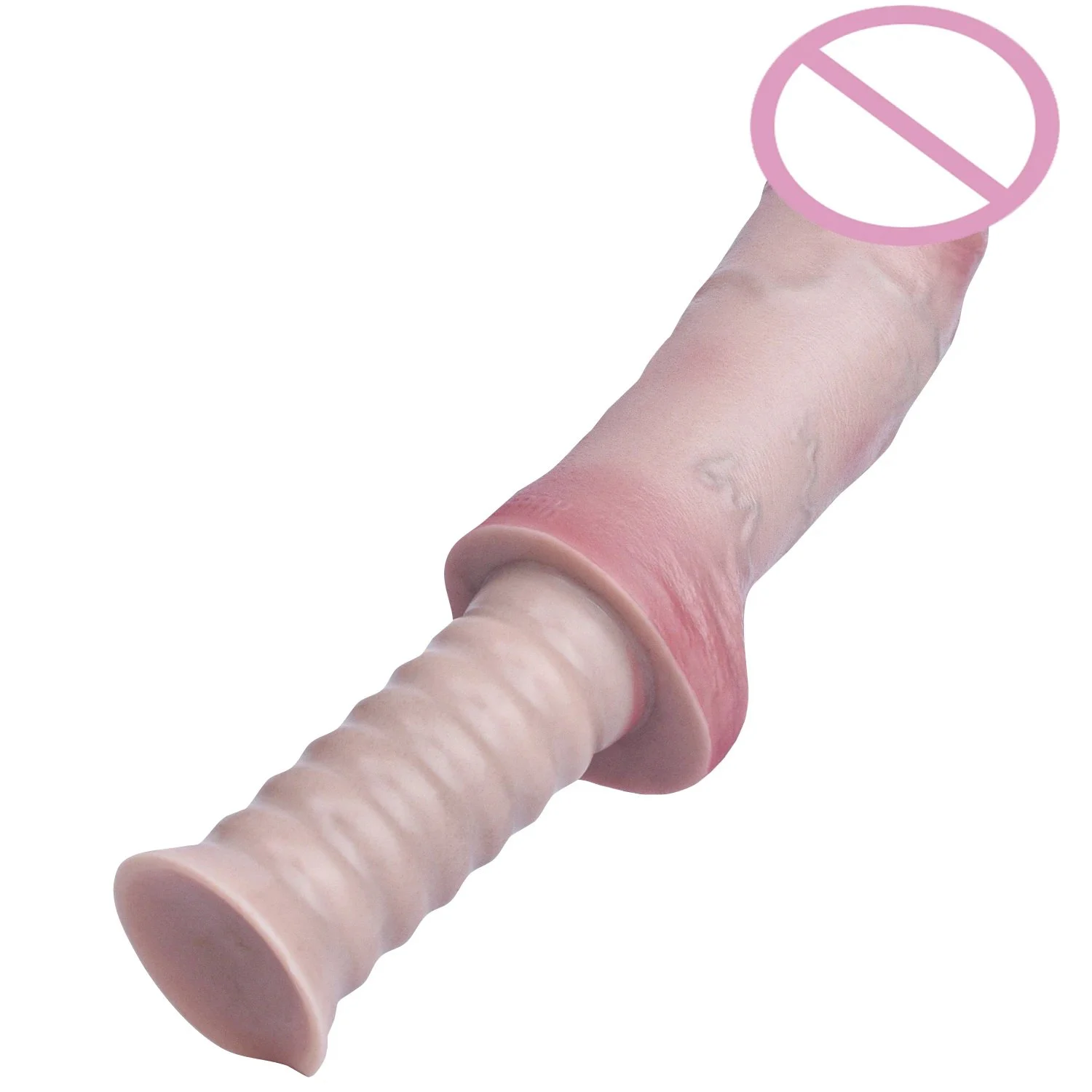 Skin Handle Dildo Anal Plug Long Realistic Dildo Flexible Penis for Women Vaginal Anal Masturbator Adult Sex Toy for Lesbian Men
