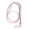 Snake Whip Sex Toys Black and Red Leather Braided Whip Couple Adult Sex Props 1.9m Long Snake Whip Sexy Toys