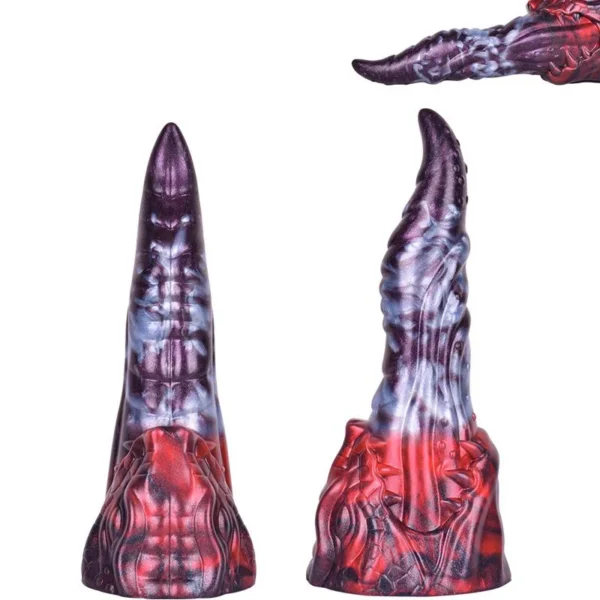 Monster Dildo Fantasy Dildo alien Cock Tentacle Texture - Lapwing Curved Shaft Adult Sex Toy for G-spot Anal Play
