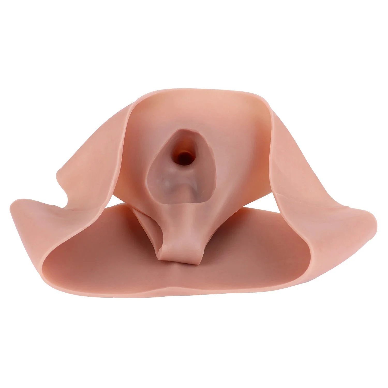 Adult Male Extender Enlarger Penis Sleeve Pants Sex Toy for Men Delay Ejaculation Reusable Strap on Dildo Condom for Couple