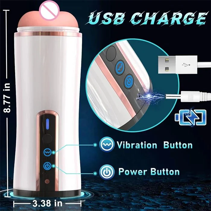 10-Frequency Male Adult Masturbator Sex Toy