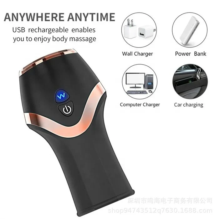 12-Frequency Automatic Male Pocket Pussy Masturbation Stroker Vibrating Dildo & Cock Ring Adult Sex Toys