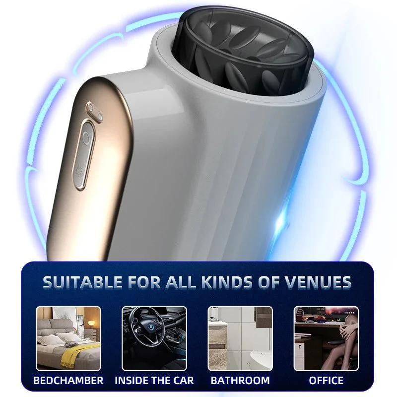 10 Frequency Automatic Rotation Telescopic Masturbator Cup Male Sucking Machine Sex Toys for Men