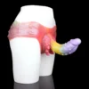 Strap on Fantasy Dildo Harness Lesbian Sex Toy Hollow Dildo Panties Harness Strapless Wearable Dildos Sex Toys for Couples Women