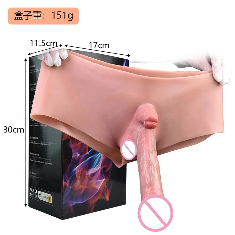 Toy Strap on Packers Dildo Penis Sleeve for Men MTF and FTM Sex Toy Silicone Penis Extension Cock Extender Enhancer for Men