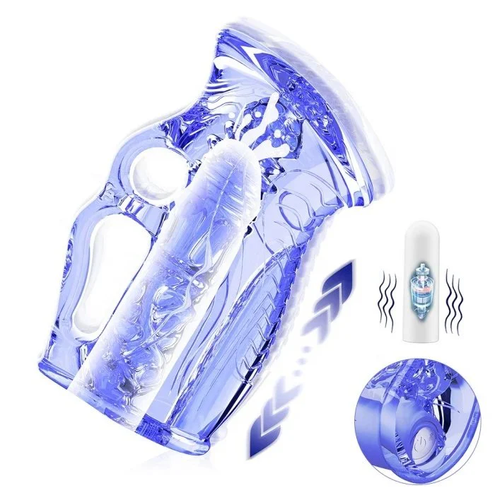 Adult Male Airplane Cup Vibrating Masturbation Sex Toys TPE Material Novelty Toys for Women