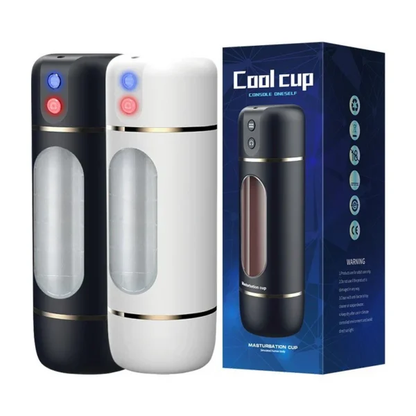 Adult Sex Toys for Men 10 Frequency Electric Automatic Sucking Male Masturbation Cup Voice