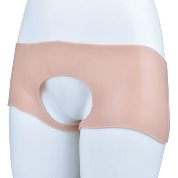 Transvestite Crossdressing Series Cosplay Butt Lifting Pants Silicone Soft Pants Silicone Pants to Sale for Adult