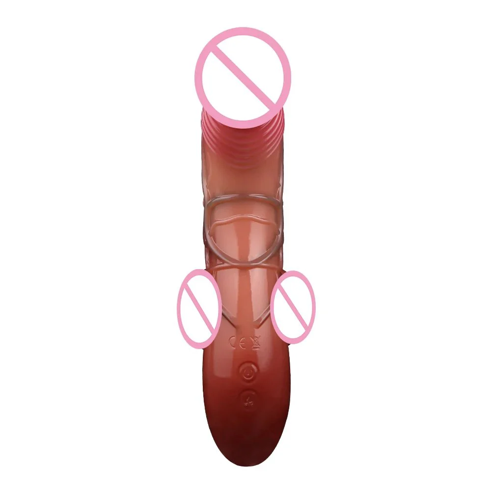 Silicone Vibrator Fantasy Realistic Penis Female Vagina Massager Masturbator Ten Vibration Modes Female Masturbation Adult Toys