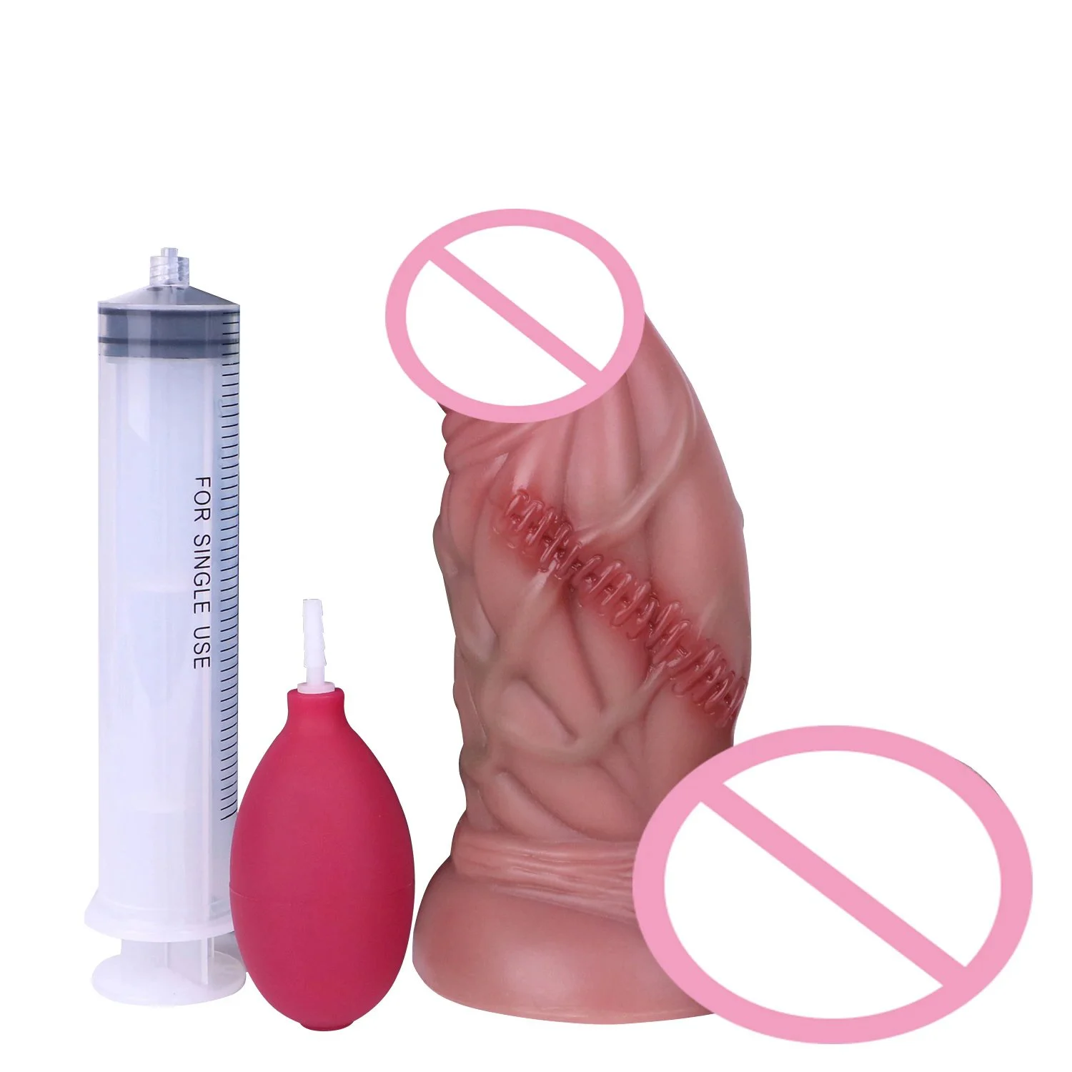 Squirting Dildos with Scar Men's Honor Dildos Anal Plug