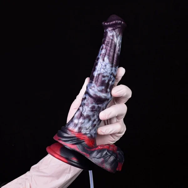 Squirting Horse Dildo Realistic Horse Dildo Huge Thick Thrusting Dildo Plug with Suction Cup Sex Toy for Men Women Gay