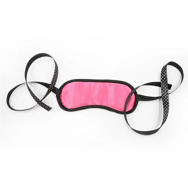 Whips Leather Sex Adult Toy Sexy Eye Mask Handcuffs Kits Plush Sex Bondage Set