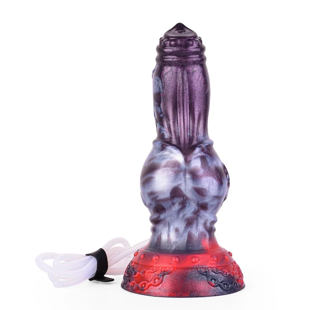 Soft Fantasy alien Cock Squirting Dildo Orgasmic Ejaculation Anal Plug Masturbator Sex Toy for Woman