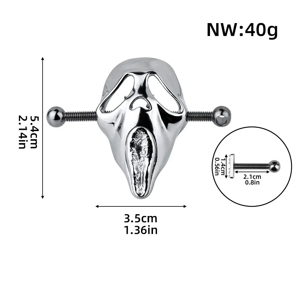 Women Adjustable Nipple Clamps Clit Clips Bondage Sex Toy Piercing Nipple Clamps Christmas