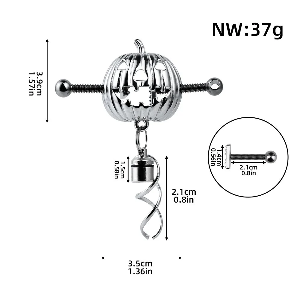 Women Adjustable Nipple Clamps Clit Clips Bondage Sex Toy Piercing Nipple Clamps Christmas