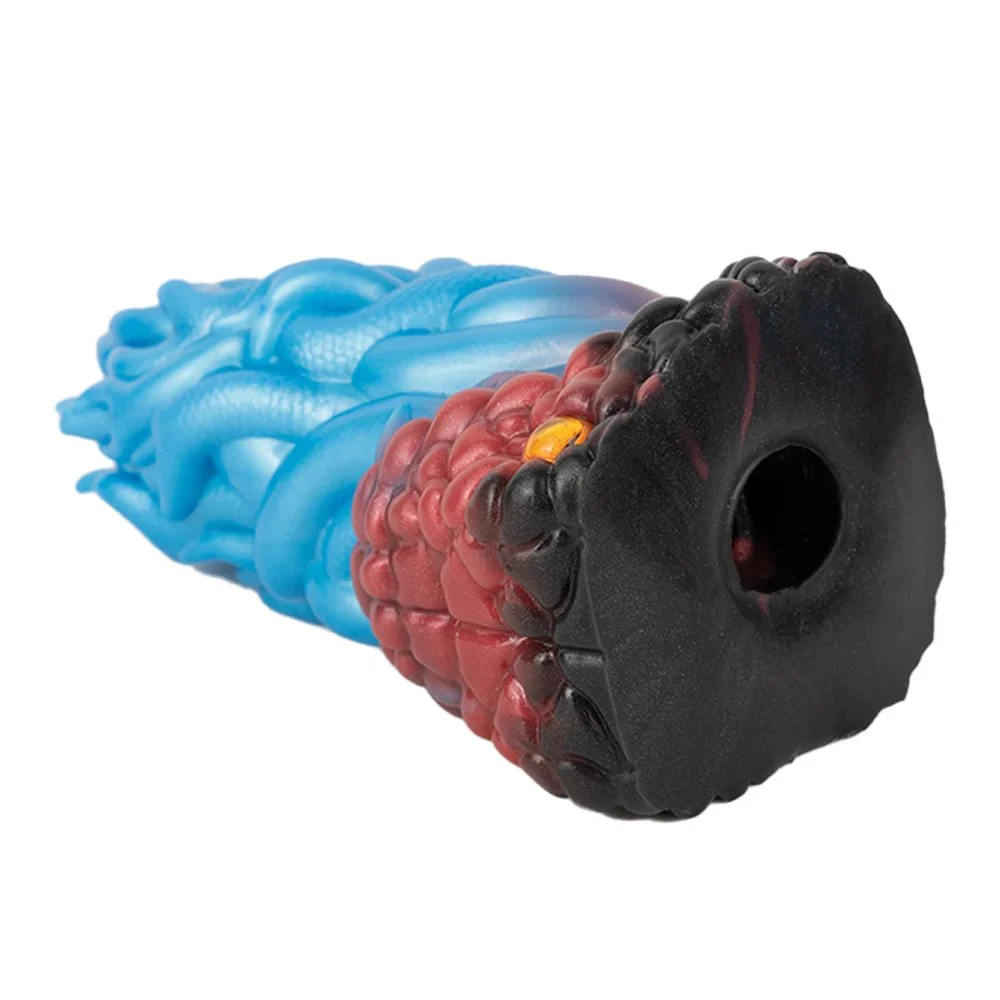 Animal Series Abyssal Python Tongue Male Manual Masturbator Single-Channel Silicone Fantasy Masturbator Realistic Experience