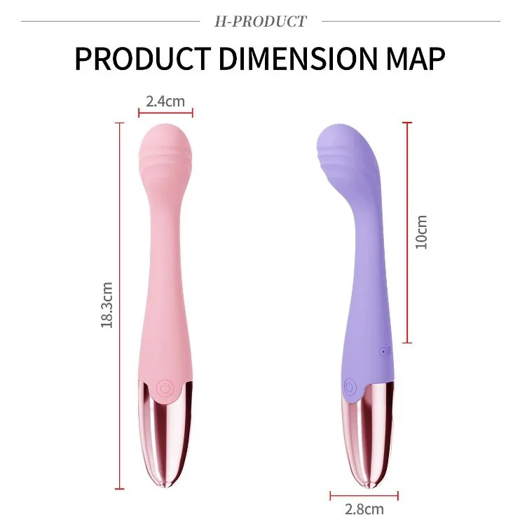 10 Frequency Rechargeable Clit Stimulation Wand Massage Women G Spot Vibrator