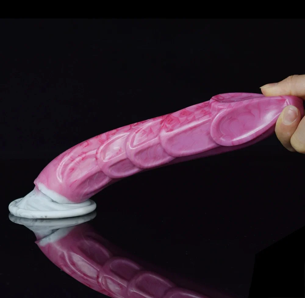 Soft Rubber Penis Cobra Shape Dildo for Women Realistic Strap on Dildo Adult Sex Toys