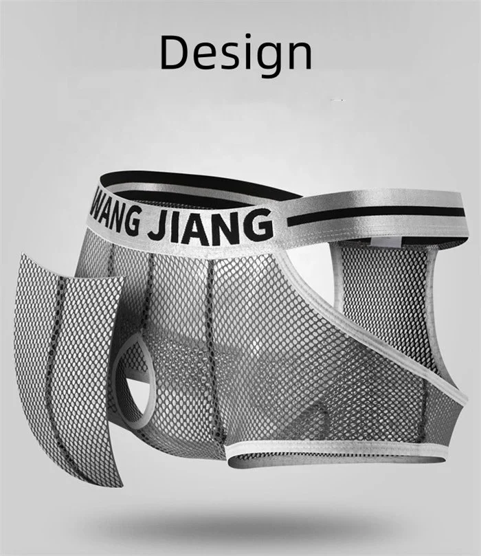 Men's Sexy Underwear U Convex Pouch Briefs Boxers with Attractive Design for Adults