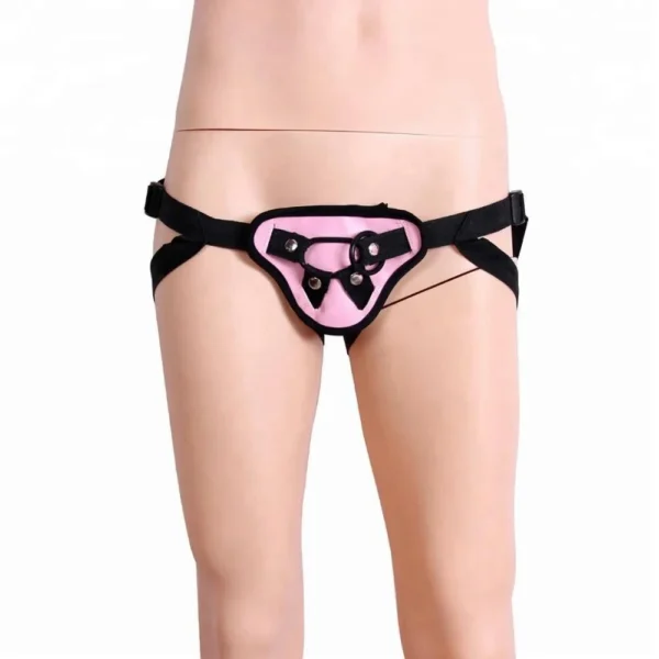 Leather T Panty Sexy Adjustable Bandage Lingerie Dildo Installation Pants for Lesbian