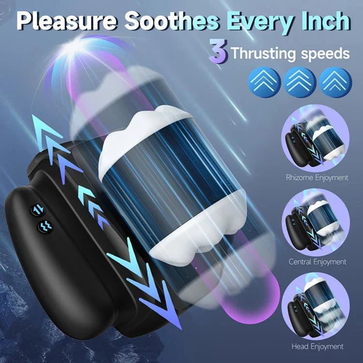 APP Remote Controlled Sex Toys for Men Electric Telescopic Vibrating Men Masturbation Cup
