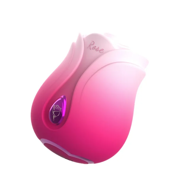 100% Safe Silicone Material Quiet 10 Suction Modes Rose Vibrator Stronger Suction Women Sex Toys