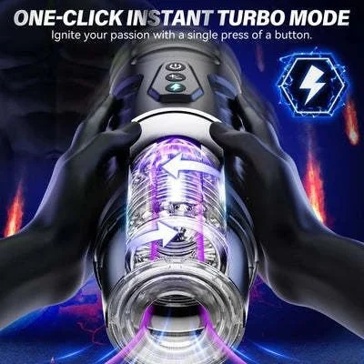 Automatic Electric Male Stroker Toy 7 Thrusting Rotating Modes Male Masturbator Cup Multiple Stimulation for Men