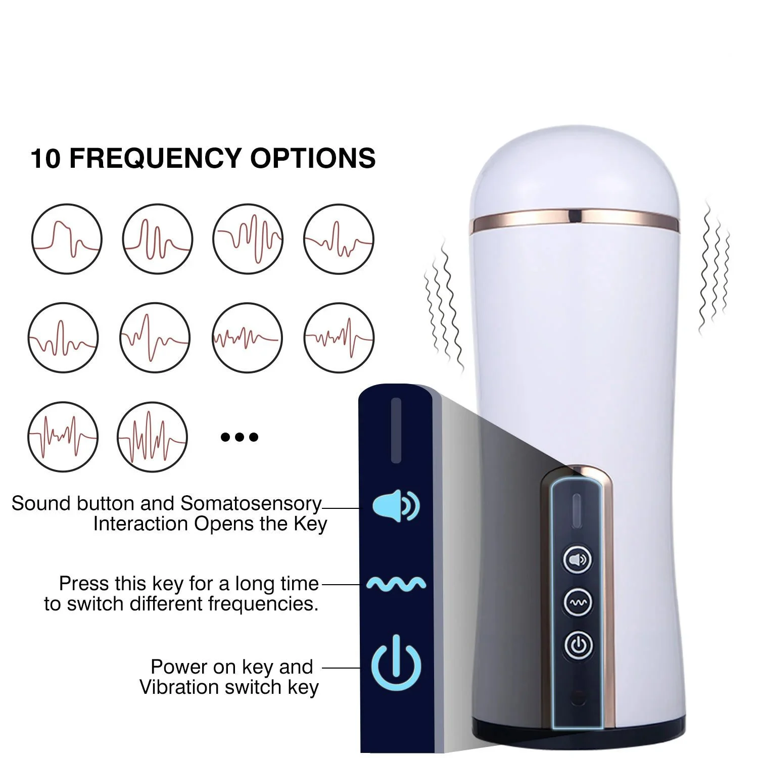 Automatic 10 Vibration and Voice Male Masturbator Adult Sex Toys for Men Rechargeable Vagina Real Pussy Erotic Artificial Vagina