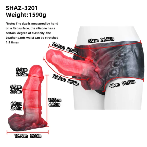 Series Male Penis Wearable Underwear Effective Enlargement and Enhanced Sensation Sex Toy Silicone Material