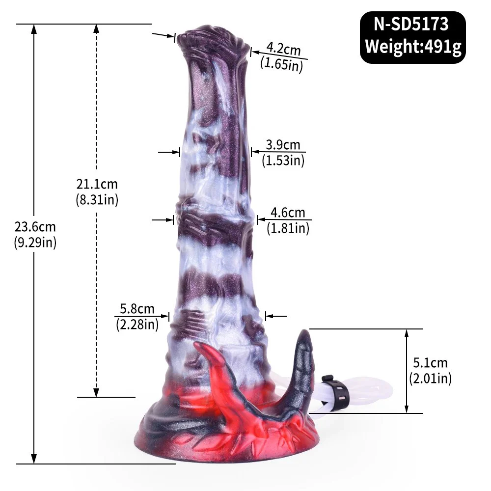 New Series Huge Horse Squirting Dildo Inflatable Squirting Animal Dildo With Suction Cup for Female Masturbator