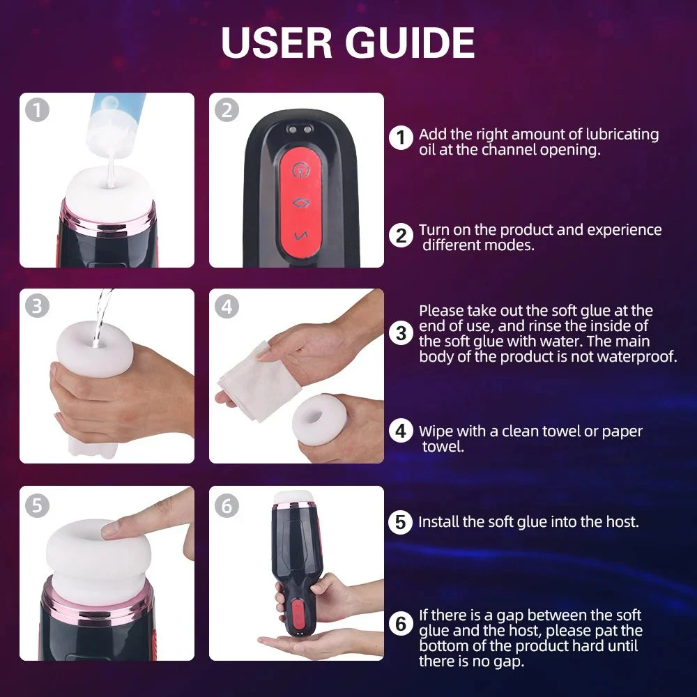 10 Frequency Automatic Male Masturbator Vibrating Sucking Masturbation Cup Sex Toys for Men