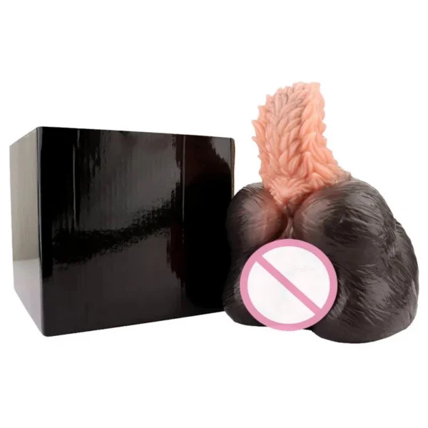 Big Butt Male Masturbator Realistic Vaginal, Pocket Pussy Ass Anal Sex Love Doll Fantasy Dog, Sex Toy for Men Masturbation