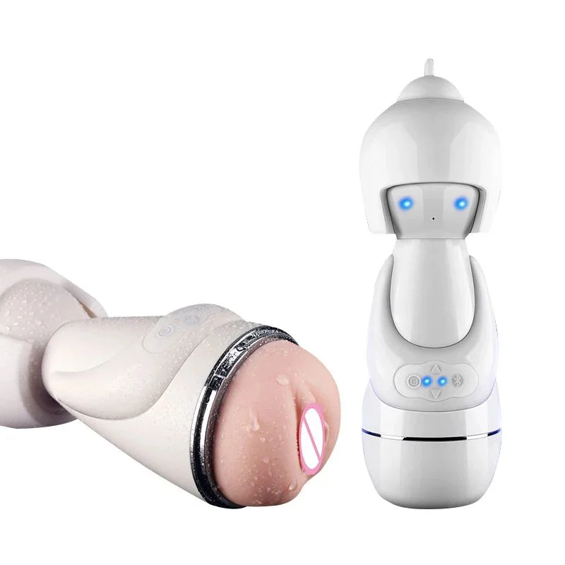 28cm Male Sex Toy Aircraft Cup Electric Male Masturbators with Vibration and Groan Voice Masturbation Cup for Men