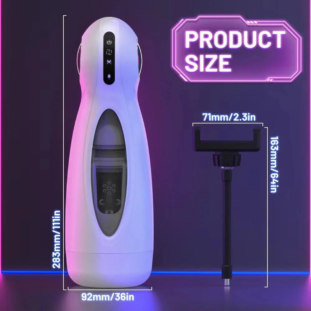 Customized Male Masturbators Thrusting Rotating Automatic Electric Masturbator 100% Waterproof Real Sex Feel Adult Sex
